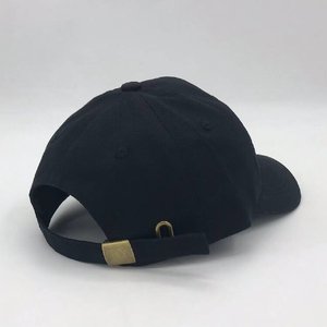 Tùy chỉnh chất lượng cao Mũ bóng chày màu đen, mũ đen biểu tượng tùy chỉnh, Mens Đen CHA Mũ hỗ trợ tùy biến - Product Image 3