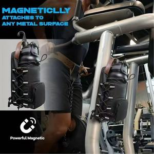 Sac de sport magnétique avec porte-bouteille d'eau, poches pour téléphone et bandoulière, <span class=keywords><strong>accessoires</strong></span> de sport magnétiques - Product Image 3