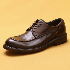 New British Casual Luxury Handcrafted Men's Oxford Leather <b>Waterproof</b> Evergreen Formal <b>Shoes</b> Wedding Office & Professional Use - Product Image 2