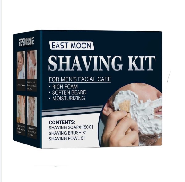 Оптовая продажа, наборы мужского мыла для бритья, пенопластовое мыло для бритья, уход за лицом, набор для увлажнения