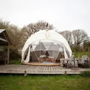 Customized Luxury Hotel Tent Geodesic Waterproof Dome House Tent For Outdoor Events Camping And Glamping