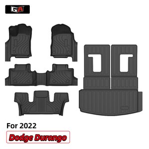 Tappetini <span class=keywords><strong>Auto</strong></span> GA per Dodge Durango 7 Posti 2022, Tappetini in TPE Personalizzati Impermeabili Antiscivolo - Product Image 1