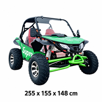 Kart tout-terrain personnalisable, nouveau design, puissant, 200cc, refroidissement par huile, CVT, roues en aluminium de 10 pouces, pour loisirs en plein air