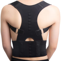 Ceinture de soutien lombaire réglable avec logo personnalisé FSPG, correcteur de posture, soutien dorsal et lombaire