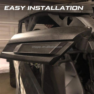 Ensemble de rétroviseurs latéraux de course 4x4 réglables UTV pour Can-Am Maverick X3 et MAX SSP pour <span class=keywords><strong>Suzuki</strong></span> King <span class=keywords><strong>Quad</strong></span> <span class=keywords><strong>450</strong></span> <span class=keywords><strong>Quad</strong></span> 2017-2019 - Product Image 6