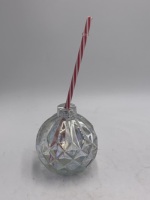 Pot mason en relief en forme d'arbre de noël sur mesure, vente en gros, distributeur de boissons en relief, couvercle paille sur mesure, pot mason en relief