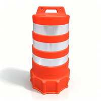Barreras de seguridad para carretera, barril de carretera, tambores para el tráfico lleno de agua, anticolisión, barril de tráfico, barricada de PE