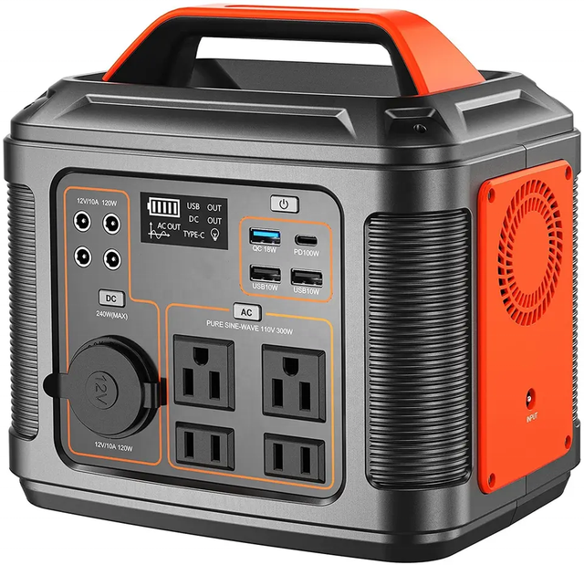 Camping Charging Power Banks Power Station 110v220v Solar Generator 300w 500w 600w Outdoor Battery Mobile Portable Power Station