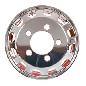 Ruedas de autobús de camión de 17, 5x X6, fabricantes de fábricas chinas de alta calidad, se pueden personalizar 10 orificios de aire especiales - Product Image 2