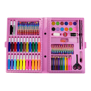 86PCS Рисование Живопись Подгонянная коробка упаковочная машина пластик Материал происхождения Тип записи красочный набор для детей - Product Image 5