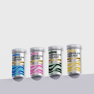 Emballage de produit cosmétique vide, pot <span class=keywords><strong>en</strong></span> <span class=keywords><strong>aluminium</strong></span> 80/100 ml, complément alimentaire <span class=keywords><strong>santé</strong></span>, conception personnalisée, capsule ronde <span class=keywords><strong>en</strong></span> <span class=keywords><strong>aluminium</strong></span> avec couvercle - Product Image 6