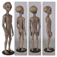 Figurine d'action extraterrestre dans une capsule temporelle d'une hauteur de 300cm Statue extraterrestre grandeur nature à vendre Statue de jardin extraterrestre