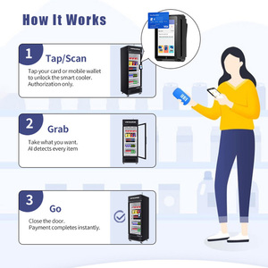 Máquina Expendedora Inteligente TCN con IA, Máquina Expendedora de Bebidas Frías y Alimentos Frescos con Tecnología de Reconocimiento Visual por IA - Product Image 6
