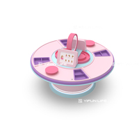 Ensemble table et chaise de toilette simulée pour enfants Équipement de jeu interactif et dispositifs d'amusement pour enfants