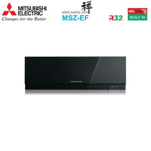 Mitsubishi Electric KIRIGAMINE ZEN BLACK series unidad interior montada en la pared 7000 Btu 2. 2. Wi-Fi integrado color negro - Product Image 2