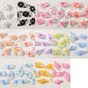 Nuevos Adornos de <span class=keywords><strong>Uñas</strong></span> con Flores 3D de Resina Talladas a Mano, Decoración Floral Multicolor para <span class=keywords><strong>Uñas</strong></span> de Mujer - Product Image 6