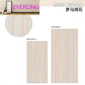 Carreaux de <span class=keywords><strong>travertin</strong></span> modernes 60x120 75x175cm, finition texturée, glaçure sculptée, <span class=keywords><strong>dalle</strong></span> de porcelaine polie, carreaux muraux et de sol pour intérieur - Product Image 5