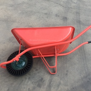 รถเข็นตลาดกายอานา ล้อตัน 80 ลิตร รับน้ำหนัก 130 กิโลกรัม ถาดเหล็กทรงสี่เหลี่ยม โครงสร้างเหล็ก - Product Image 2