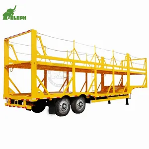 Car Carrier Crailer low Bed Auto Plattform Anhänger Transport Carrier Semi Truck Trailer