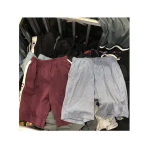 use clothing B grade pre-loved short pants wholesale second hand clothing for men