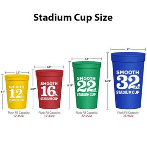 Vaso de Cerveza Personalizado de Fútbol, Libre de BPA, 12 oz, Vasos Promocionales para Estadios con Logotipo Personalizado - Product Image 2