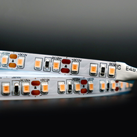 Lampu Strip LED Fleksibel SMD2835 12V 8mm 5M 120LED/M IP20 CE RoHS untuk Interior Rumah dan Lanskap, Warna Pink