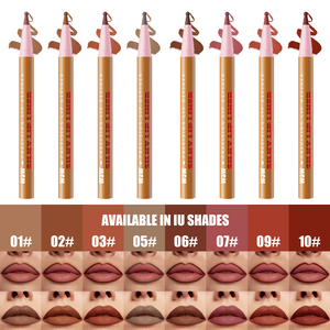 Delineador de Labios de Precisión Sedoso, Lápiz Mate Impermeable, Delineador de Labios Mineral Aterciopelado para Maquillaje Diario - Product Image 3