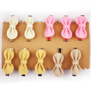 اكسسوارات الشعر الصغيرة الحساسة في زينة عيد الميلاد مجموعة متنوعة من الألوان مقاطع الشعر المفضلة لدى النساء - Product Image 2