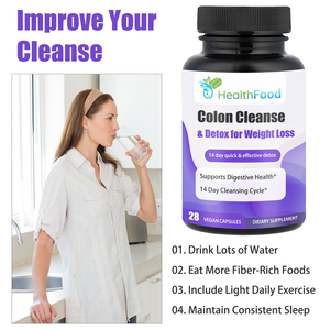 Cápsulas de Limpieza de Colon de Alta Calidad con Corteza de Cascara Sagrada, Favorecen la Salud Digestiva, Desintoxicación para la Pérdida de Peso, Cápsulas Limpiadoras - Product Image 6