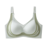 Soutien-gorge sexy grande taille pour femmes, push-up, bande en gelée, sans armatures, soutien-gorge confortable, respirant, sans couture
