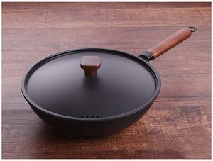 Juego de sartenes <span class=keywords><strong>Wok</strong></span> antiadherentes de 3 piezas y ollas de sartén de cocina para cocinas - Product Image 3