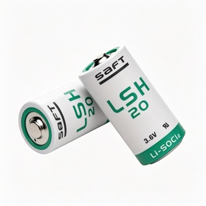 Batteria al Litio Cilindrica <span class=keywords><strong>Saft</strong></span> LSH20 3.6V Li-SOCl2 Cella Primaria Formato C 13AH 47Wh 13000mAh 47000mWh - Product Image 1