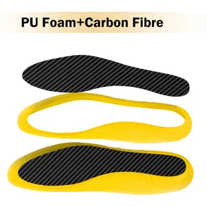 S-king-plantillas de fibra de carbono para aliviar el dolor, plantillas deportivas personalizables, cómodas y ortopédicas