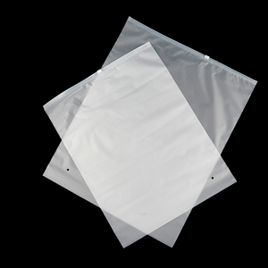 Custom Logo stampato richiudibile chiusura lampo di <span class=keywords><strong>plastica</strong></span> con chiusura a Zip satinata opaca per abbigliamento - Product Image 6