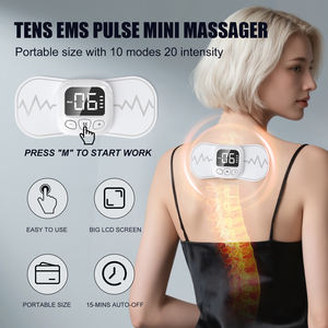 <span class=keywords><strong>Mini</strong></span> Back Neck Rest Massagem Pad Full Body <span class=keywords><strong>TENS</strong></span> Unidade Terapia Eletrônico Pulso Pain Relief Fitness Ems Estimulação Muscular Massager - Product Image 2