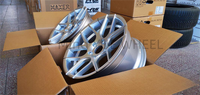 Jantes Mingyue à six branches décalées pour voitures particulières, compatibles E46, Séries 3 et 5, E49, E60, E63, 18 et 19 pouces, 9.0J, 10.0J, couleur argent