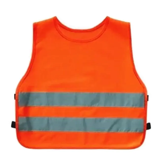 safety orange outdoor school road safety hi vis kids vest children pullover safety reflective vest