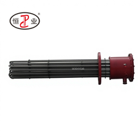 Chauffe-eau immergé antidéflagrant sur mesure 80 kW avec gaine en SS316L pour réservoir d'huile, cuve de stockage de gaz et chauffage de process pétrochimiques