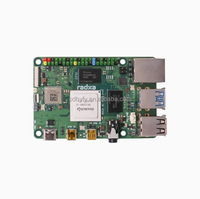 Radxa ROCK 4C + RK3399-T ordinateur monocarte CPU Six cœurs haute performance (Alternative à Raspberry Pi)