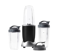 Mixeur Alimentaire Nutri 600W à Vendre Rapidement, Hachoir à Glace Haute Performance, Presse-Agrumes, Moteur en Cuivre, Lames en Acier Inoxydable, Électrique, en Plastique