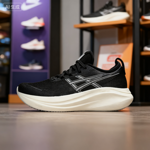 Calzado Deportivo Profesional <span class=keywords><strong>NIMBUS</strong></span> 27 con Absorción de Impactos, Transpirable, de Alta Elasticidad, Cómodo para Correr y Entrenar - Product Image 6