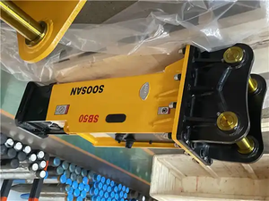 Martillo hidráulico SOOSAN-Modelo SB 50 tipo caja adecuado para miniexcavadoras retroexcavadoras y minicargadoras para excavar. - Product Image 5