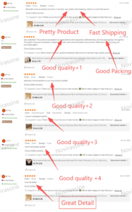 Orecchini a Doppia Linea Novirassine in Acciaio Inossidabile Placcato Oro 18K, Gioielli da Donna Senza Piercing, Orecchini a Clip Impermeabili - Product Image 6