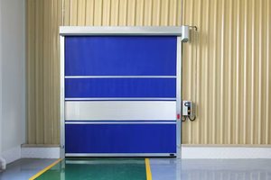 <span class=keywords><strong>Porte</strong></span> rapide enroulable en <span class=keywords><strong>PVC</strong></span> haute vitesse pour entrepôts frigorifiques - Vente en gros - Product Image 6