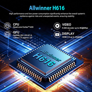 TV <span class=keywords><strong>Box</strong></span> Android 14 Personalizzato con Allwinner H616, 2GB RAM, 16GB ROM, Quad Core, Dual WiFi 5G, Lettore Multimediale OTT, Set-Top <span class=keywords><strong>Box</strong></span> - Product Image 2