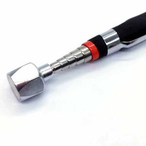 Forte capacité de traction de 15-lb outil de ramassage magnétique télescopique extensible tige en acier inoxydable <span class=keywords><strong>aimant</strong></span> à disque en néodyme 15-lb traction - Product Image 3