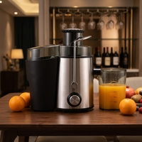 Hoge Efficiëntie Elektrische Sapcentrifuge 250W 3 Snelheden Verstelbaar RVS Behuizing Staande/Tafelmodel Fruit & Groente Sapcentrifuge Machine Vers