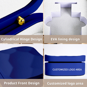 Boîte en bois Stockage de bouteille de parfum avec aimant Boîte en bois faite à la main Boîte de parfum à emballage unique - Product Image 4