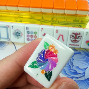 Juego <span class=keywords><strong>de</strong></span> Fichas <span class=keywords><strong>de</strong></span> Mahjong Americano <span class=keywords><strong>de</strong></span> Alta Calidad <span class=keywords><strong>en</strong></span> Venta, Fichas <span class=keywords><strong>de</strong></span> Mahjong Acrílicas para Jugar <span class=keywords><strong>en</strong></span> Casa - Product Image 3
