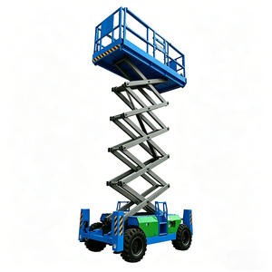 Plataforma Elevadora Mecánica de Tijera 4X4 de 14m y 100kg para Plantas Petroquímicas, Entrega Rápida - Product Image 2